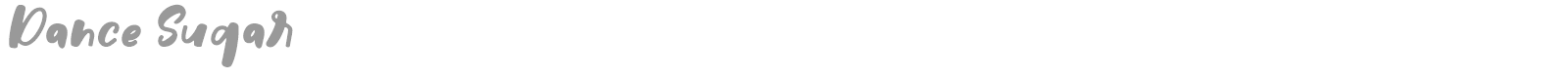 Dance Sugar font preview